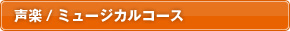 声楽/ミュージカルコース